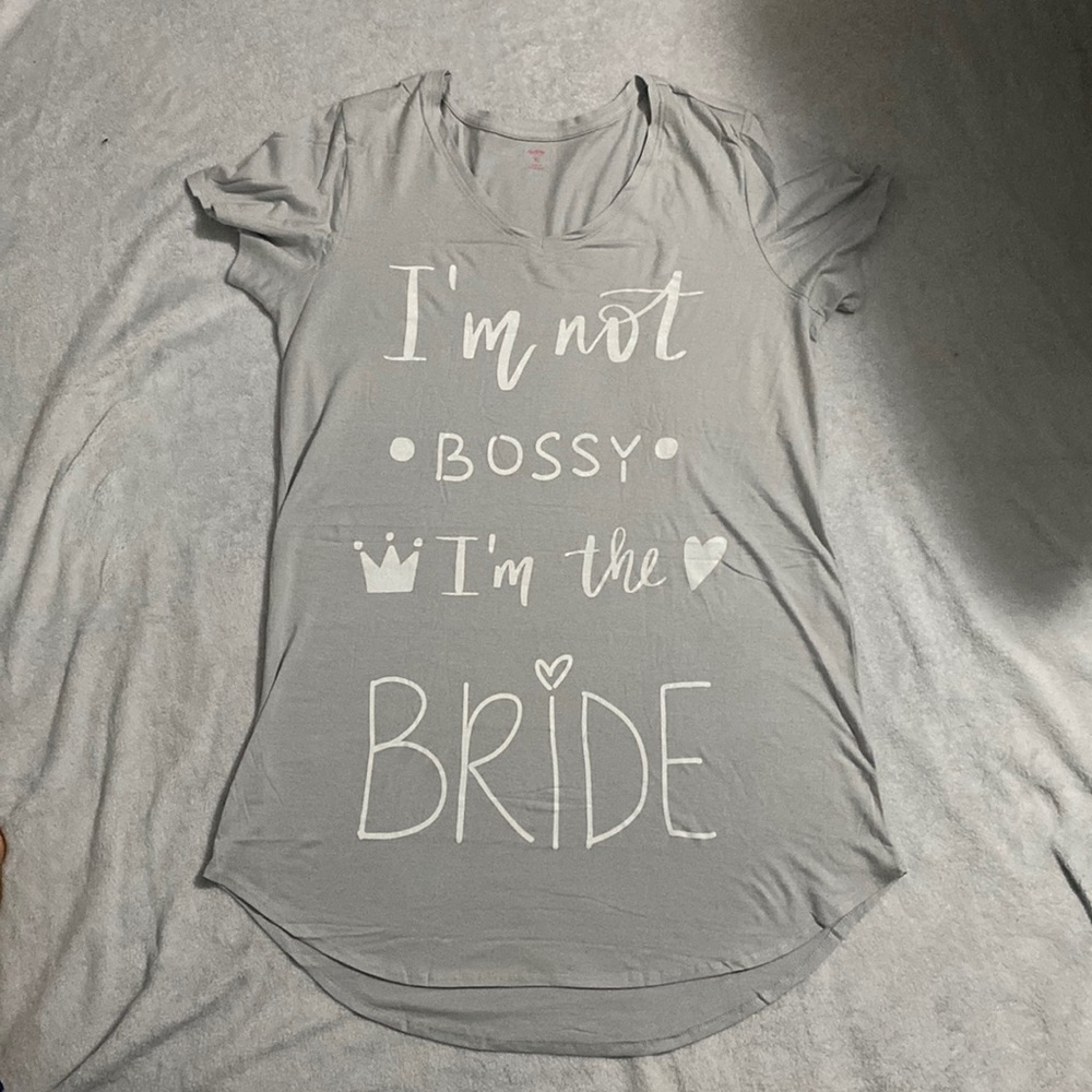 I’m not bossy. I’m the bride.